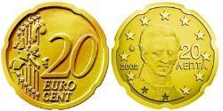20 Eurocent Hellenische Republik (1974 - ) Tin/Aluminium/Kupfer/Zink 