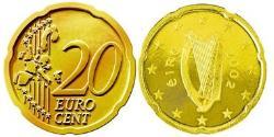 20 Eurocent Irland (1922 - ) Tin/Aluminium/Kupfer/Zink 