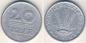 20 Filler Hungary (1989 - ) Aluminium 