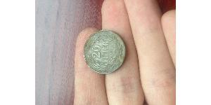 20 Filler Reino de Hungría (1000-1918) Níquel 