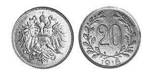 20 Florin Österreich-Ungarn (1867-1918) Iron 