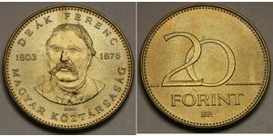 20 Forint Ungarn Nickel 