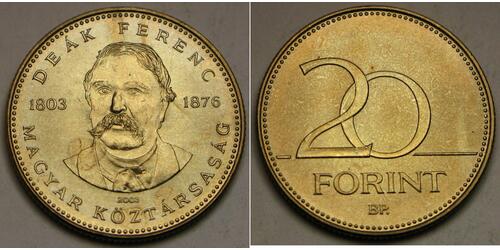 20 Forint Ungarn Nickel 