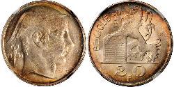 20 Franc Belgique Argent 