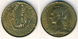 20 Franc Madagascar (1960 - ) Bronze 