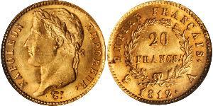 20 Franc Erstes Kaiserreich (1804-1814) Gold Napoleon Bonaparte(1769 - 1821)