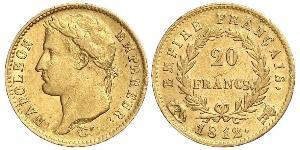 20 Franc First French Empire (1804-1814) Gold Napoleon (1769 - 1821)