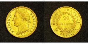 20 Franc First French Empire (1804-1814) Gold Napoleon (1769 - 1821)