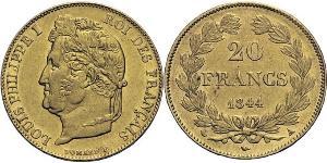20 Franc Julimonarchie (1830-1848) Gold Louis-Philippe I (1773 -1850)