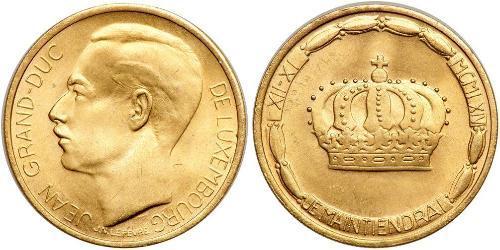 20 Franc Luxemburg Gold Jean (Luxemburg) (1921 - )