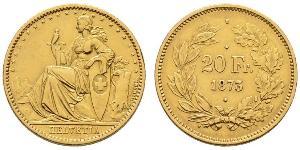 20 Franc Schweiz Gold 