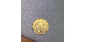 20 Franc Zweite Französische Republik (1848-1852) Gold 