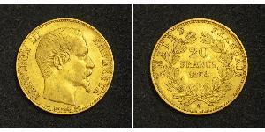 20 Franc Zweites Kaiserreich (1852-1870) Gold Napoleon III (1808-1873)