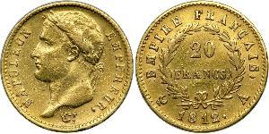 20 Franc Premier Empire (1804-1814) Or Napoléon Ier(1769 - 1821)
