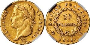 20 Franc Premier Empire (1804-1814) Or Napoléon Ier(1769 - 1821)