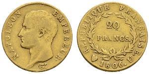 20 Franc Premier Empire (1804-1814) Or Napoléon Ier(1769 - 1821)