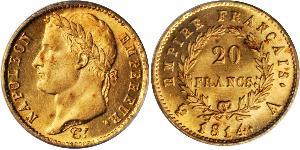 20 Franc Premier Empire (1804-1814) Or Napoléon Ier(1769 - 1821)