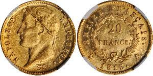 20 Franc Premier Empire (1804-1814) Or Napoléon Ier(1769 - 1821)