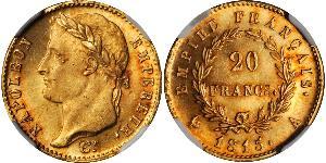 20 Franc Premier Empire (1804-1814) Or Napoléon Ier(1769 - 1821)