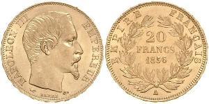 20 Franc Second Empire (1852-1870) Or Napoleon III (1808-1873)