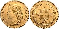 20 Franc Suisse Or 