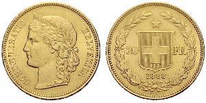 20 Franc Suisse Or 