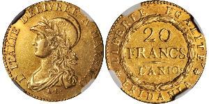 20 Franc Italien  
