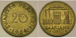20 Franc Saarland  