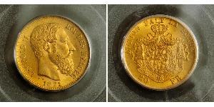 20 Franc 比利时 金 利奥波德二世 (比利时)