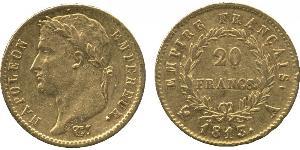 20 Franc 法兰西第一帝国 (1804 - 1814) 金 拿破仑一世(1769 - 1821)