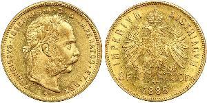 20 Franc / 8 Florin Austria-Hungary (1867-1918) Gold Franz Joseph I (1830 - 1916)