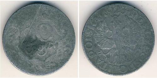 20 Grosh Deuxième République de Pologne (1918 - 1939) Zinc 
