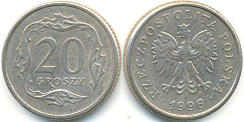 20 Grosh Third Polish Republic (1991 - )  