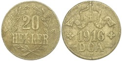 20 Heller África Oriental Alemana (1885-1919) Cobre 