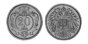 20 Heller Österreich-Ungarn (1867-1918) Nickel 
