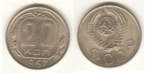 20 Kopeke Sowjetunion (1922 - 1991) Kupfer/Nickel 
