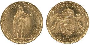20 Korona Kingdom of Hungary (1000-1918) Gold Franz Joseph I (1830 - 1916)