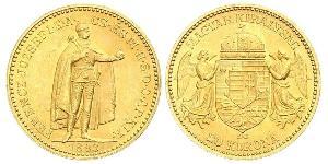 20 Korona Kingdom of Hungary (1000-1918) Gold Franz Joseph I (1830 - 1916)