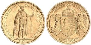 20 Korona Kingdom of Hungary (1000-1918) Gold Franz Joseph I (1830 - 1916)