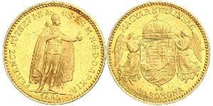 20 Korona Kingdom of Hungary (1000-1918) Gold Franz Joseph I (1830 - 1916)