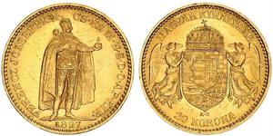 20 Korona Kingdom of Hungary (1000-1918) Gold Franz Joseph I (1830 - 1916)
