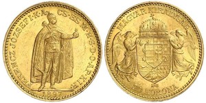 20 Korona Königreich Ungarn (1000-1918) Gold Franz Joseph I (1830 - 1916)