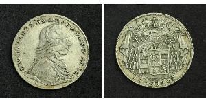 20 Kreuzer Salzbourg (1328 - 1803) Argent Hieronymus von Colloredo-Mannsfeld (1732 - 1812)
