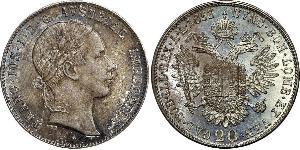 20 Kreuzer Impero austriaco (1804-1867) Argento 