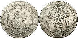 20 Kreuzer Austria  Billon 