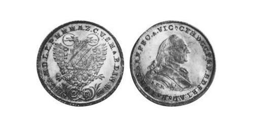 20 Kreuzer Electorate of Bavaria (1623 - 1806) Plata 
