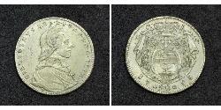 20 Kreuzer Salzburgo (1328 - 1803) Plata Hieronymus von Colloredo (1732 - 1812)