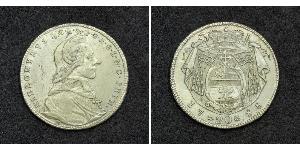 20 Kreuzer Salzburgo (1328 - 1803) Plata Hieronymus von Colloredo (1732 - 1812)