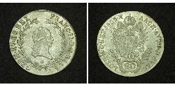 20 Kreuzer Kaisertum Österreich (1804-1867) Silber Francis II, Holy Roman Emperor (1768 - 1835)