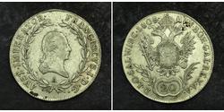20 Kreuzer Kaisertum Österreich (1804-1867) Silber 